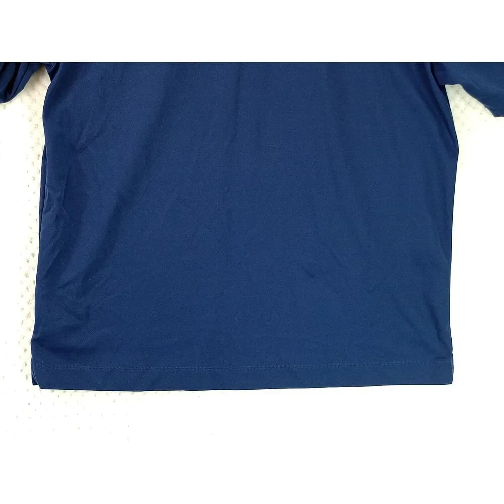 Nike Golf Dri-Fit Men's Large Navy Blue Polo Shirt